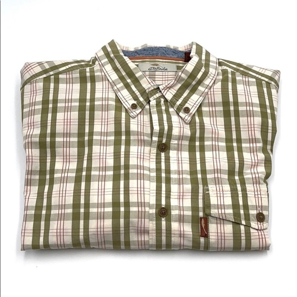 Bob Timberlake men casual button down shirt size LARGE